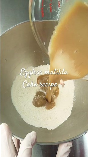HOW TO MAKE EGGLESS MATILDA CAKE?