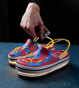 DIY LED Crocs: Turn Your Shoes into a Glowing Masterpiece | 5-Minute Crafts Like