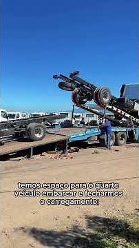 how do so many trucks fit on a flatbed trailer #flatbedtrailer #cargo #understand
