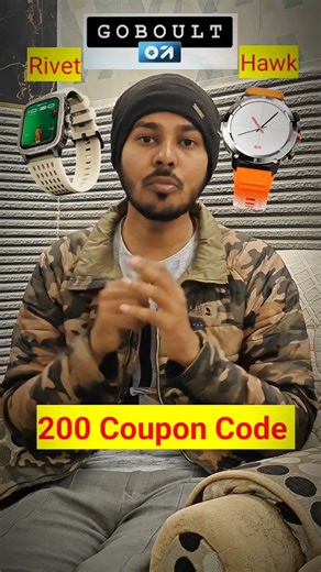 Goboult Rivet And Goboult Hawk Smartwatch Review🔥| Goboult Rivet Coupon code Available🥳|goboult hawk
