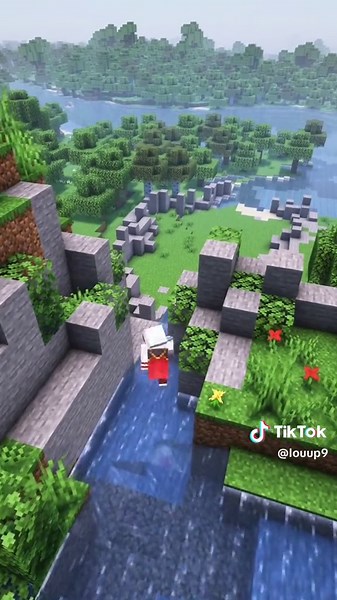 Minecraft River Building Tutorial