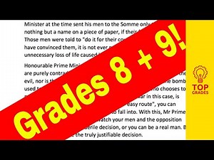 Writing to Persuade AQA Paper 2 Question 5: 35/40 answer Mr Salles