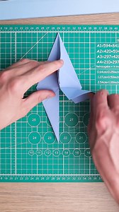 Making an Origami Jet Fighter #origami #jet #diy Paper : @clairefontaine_officiel | KTCrafts