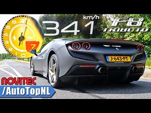 FERRARI F8 TRIBUTO NOVITEC | 0-341km/h LAUNCH CONTROL POV & SOUND by AutoTopNL