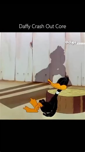 Clips.com on Instagram: "🤪 Interesting fact: Daffy Duck (1937–present) — Originally created by Tex Avery and Bob Clampett, Daffy was one of the first “screwball” characters in animation history. Unlike Mickey Mouse or Bugs Bunny, who usually win through cleverness, Daffy was designed to be completely unhinged. In his early appearances, he was so manic and unpredictable that he would frequently break the fourth wall and jump off the screen. This chaotic energy set the blueprint for the “unleashe