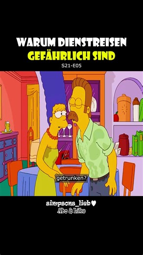 Warum Dienstreisen gefährlich sind / S21-F05 / Simpsons / Deutsch