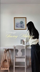 Found this beautiful vintage sewing machine singer model 724 💌 #vintage #antique #sewing