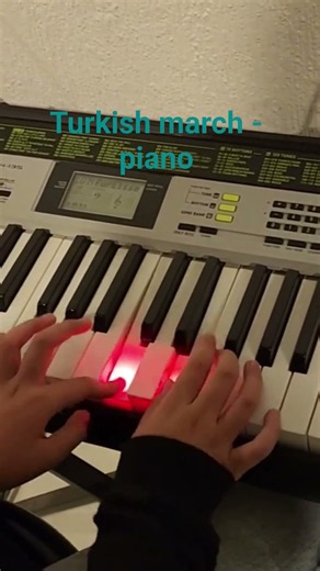 Turkish march - piano