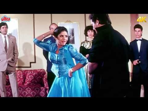 Tere Mere Pyaar Mein Full Hindi Song : Govinda & Divya Bharti - 90s Romance 💖 | Shola Aur Shabnam