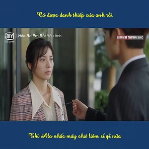 Có danh thiếp của anh rồi thì Alo nhắc máy chứ liêm sỉ gì nữa :D #IQIYI Phim : Hóa Ra Em Rất Yêu Anh - Tập 17 | Phim Ngôn Tình Trung Quốc