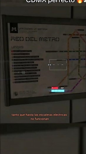 Video game recreates the Mexico City subway in the apocalypse, but it looks the same. #metrocdmx ...