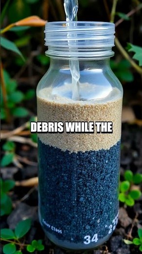 Homemade Water Filtration Experiment