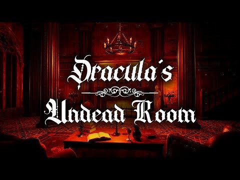 Dracula's Undead Room | Haunting Choir, Piano, Cello, and Organ