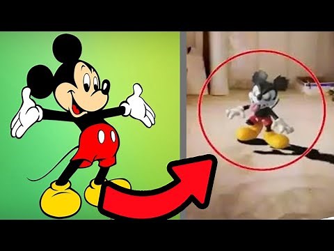 6 Animated Characters Captured on Camera