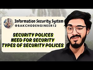 Security Policy | Need For Security | Types Of Security Policy | Information Security System #rtu
