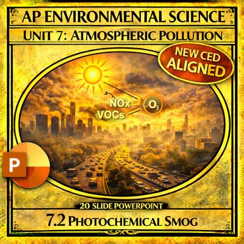 Unit 7.2  - AP Environmental Science - Photochemical Smog - PowerPoint New CED