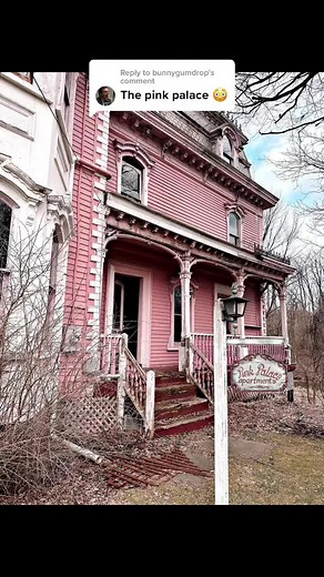 Real Life Pink Palace Apartments in Ashland, Oregon