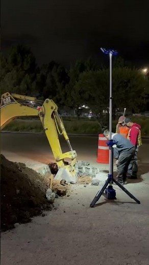 Torre de Luz a Batería para Obras, Construcción e Iluminación Profesional | MPOWER #construcción