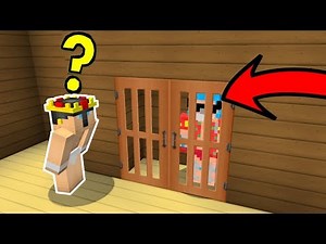 NADIE PUEDE VERME EN ESTE ESCONDITE 😂 MINECRAFT TROLL