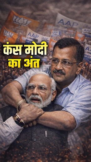 PM Modi कंस वध Arvind Kejriwal Chalange || Kans Vadh || Mahabharat 🚨 #short