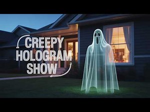Halloween Window Projection 11 Hours Creepy holograms Halloween Just Got Way Brighter