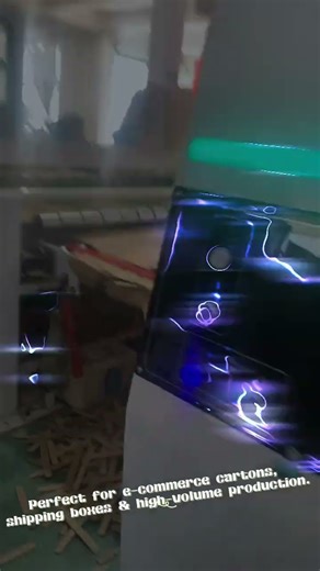 High Speed Flexo Printer Die Cutter Stacker Automatic Corrugated Box Production Line