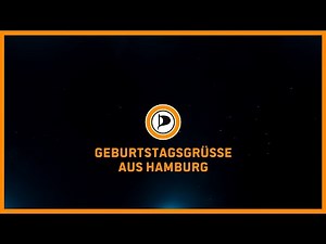 Geburtstagsgrüße aus Hamburg!