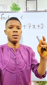 701K views · 6.5K reactions | Factorization of quadratic function. #maths #Mathematics #mathstutor | Maths with Esomnofu. | Facebook