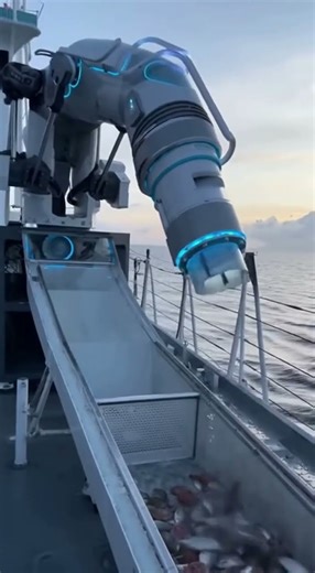 Futuristic Fishing Machine in Action! 😳 | Incredible Ocean Technology