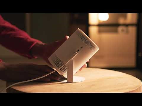 How To Set Up A Portable Projector | Samsung Freestyle Projector | Samsung UK