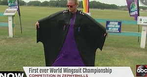 World's best wingsuit flyers flock to Tampa Bay