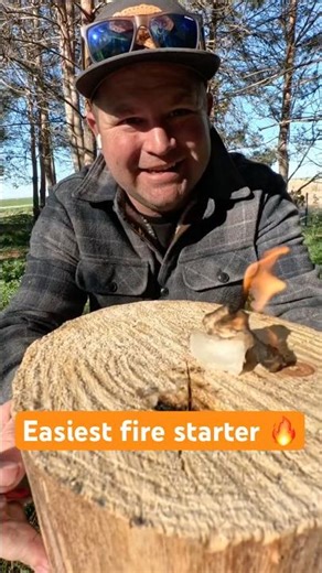 EASIEST Fire Starter Ever (Cotton Ball + Petroleum Jelly)