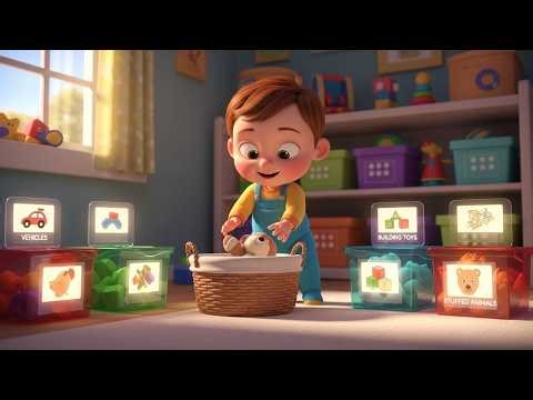 Happy Routine Fun Play | Daily Routine Song for Kids | Toddler Learning & Playtime Rhyme