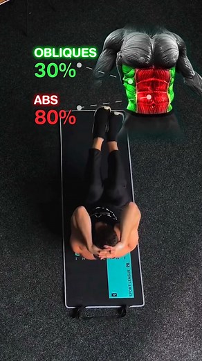 Please read and FOLLOW for more 👉 First exercise - Double Crunch is one of the best body weight exercises for you abdominals and primarily targets the rectus abdominis muscle, which is the "six-pack" muscle. 👉 Second Exercise - Air Bike exercise targets the oblique muscles, which run along the sides of your abdomen. 👉 Both exercises help to tone and strengthen the Abdomen and oblique muscles, which can improve your overall core strength and stability. 👉 Note! the percentage animation is with