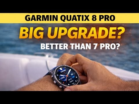 Garmin Quatix 8 Pro - The Ultimate Marine Smartwatch is Here!