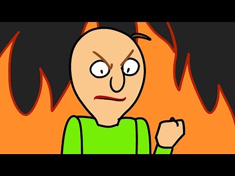 BALDI'S BASICS VS SUPER MARIO & PACMAN & SONIC (Official series) Baldi Animation Game