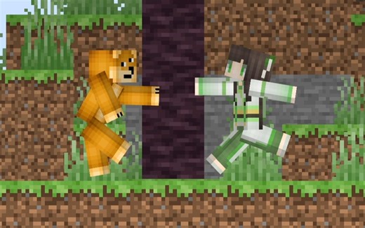 玩家模型资源 Animate制作Minecraft动画