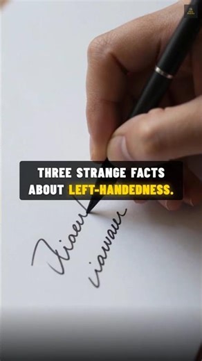3 Strange Facts About Left-Handedness