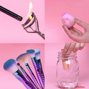 1.1M views · 2.1K reactions | 6 Hacks to Clean Makeup Tools  INSTRUCTIONS: bit.ly/6HacksMakeupTools | Beauty Within | Facebook