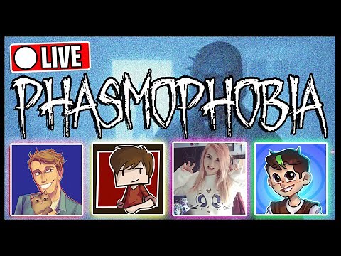 PHASMOPHOBIA LIVE!! | Ft. Grian, LDShadowLady & SmallishBeans