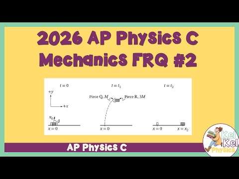 AP Physics C Mechanics 2026 FRQ 2