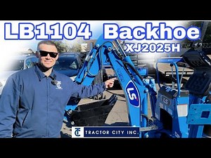 LS TRACTOR XJ2025H Backhoe 'LB1104' walk around