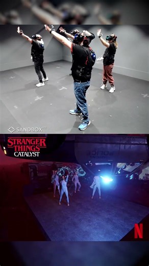 Stranger Things VR Had Me Fighting for My Life 😱 #strangerthings #shortsyoutube #vr