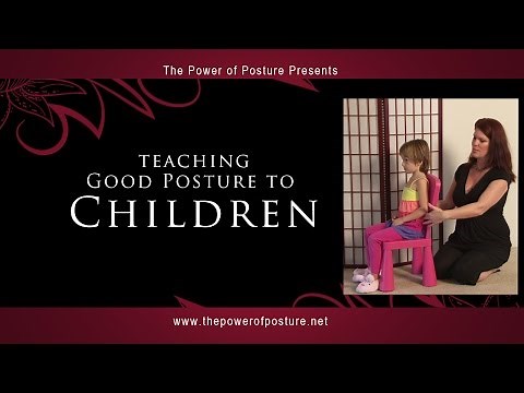 Teaching Good Posture to Children