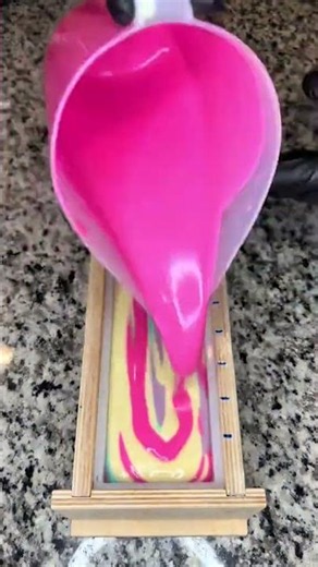 Creating a Colorful Swirl Soap with Floral Designs
