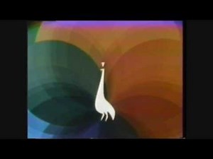 Late 1960's NBC Peacock Color Logo