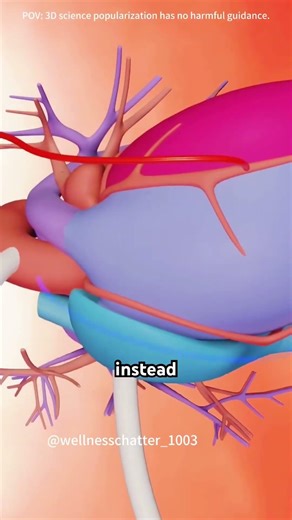 Heart bypass surgery 3D Animation (CABG) #3danimation #facts #science #anatomy