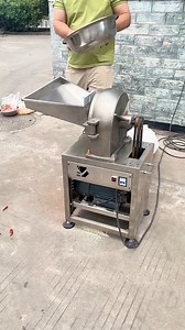 128K views · 715 reactions | 304SS grinder, heavy duty, use for sugar, salt, grains,spices and medical material. #304stalinesssteel #flourmill | Mini Rice Mill Machine | Facebook