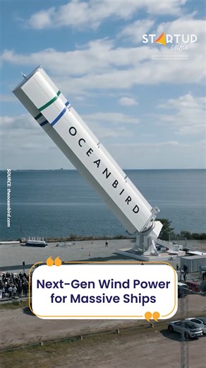 51K views · 434 reactions | Giant Wing Sails Could Transform Cargo Shipping | Startup Selfie | Facebook