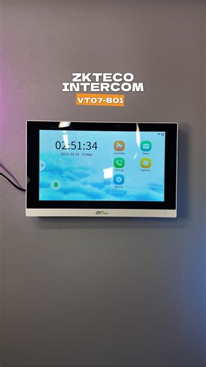 1.6K views | I-level up ang intercom system mo dito sa ZKTeco VT07-B01. perfect to pang home or office buildings intercom dahil sa smart security features nito. #ZKTeco #videointercom #unboxing #VT07 #smartoffice | Petiksmode | Facebook